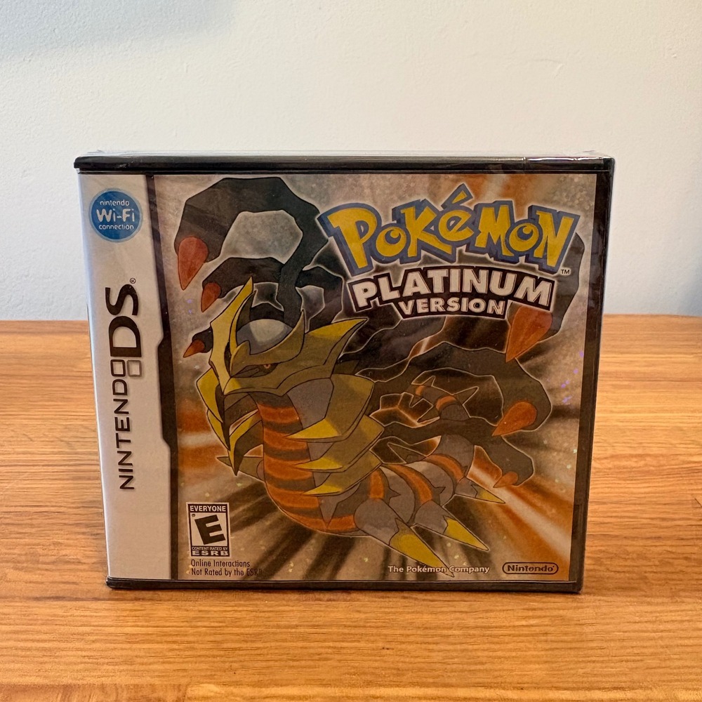 Reproduction Pokemon Platinum Nintendo DS Video Game Sealed NEW
